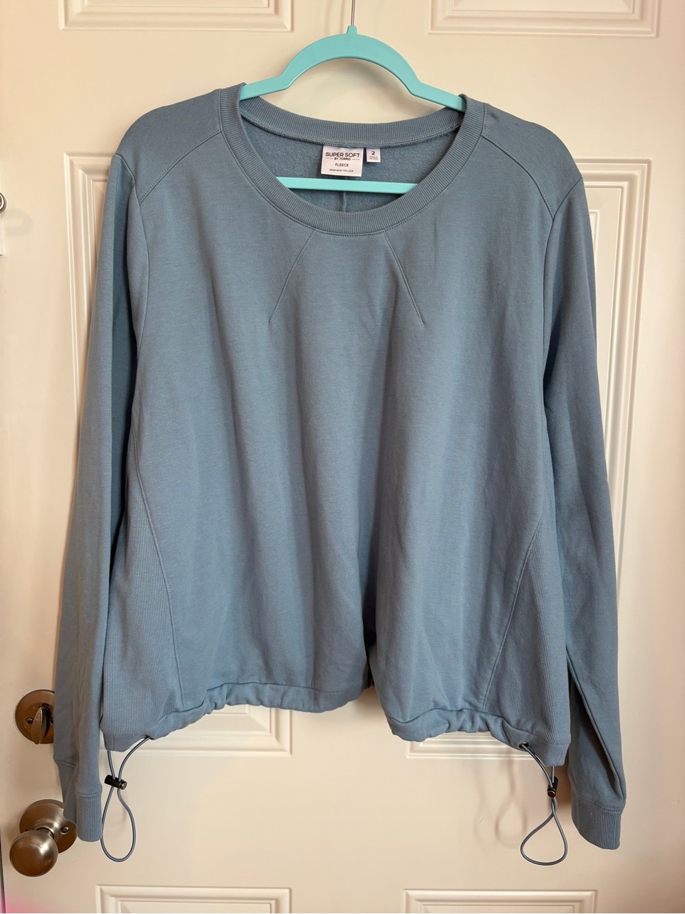 Torrid Fleece Cropped Sweatshirt